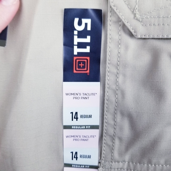 5.11 Taclite Pro Pant Women's TDU Khaki NWT, size 14 - Picture 12 of 16